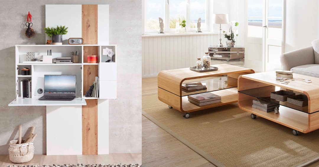 Platzsparende Möbel